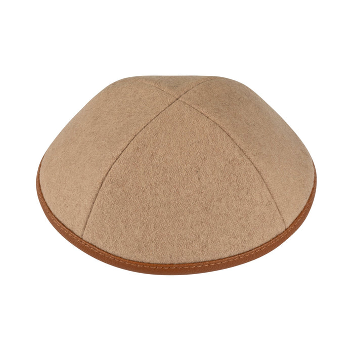 Leather Kippah for Shabbos - iKippah by Judaica Square
