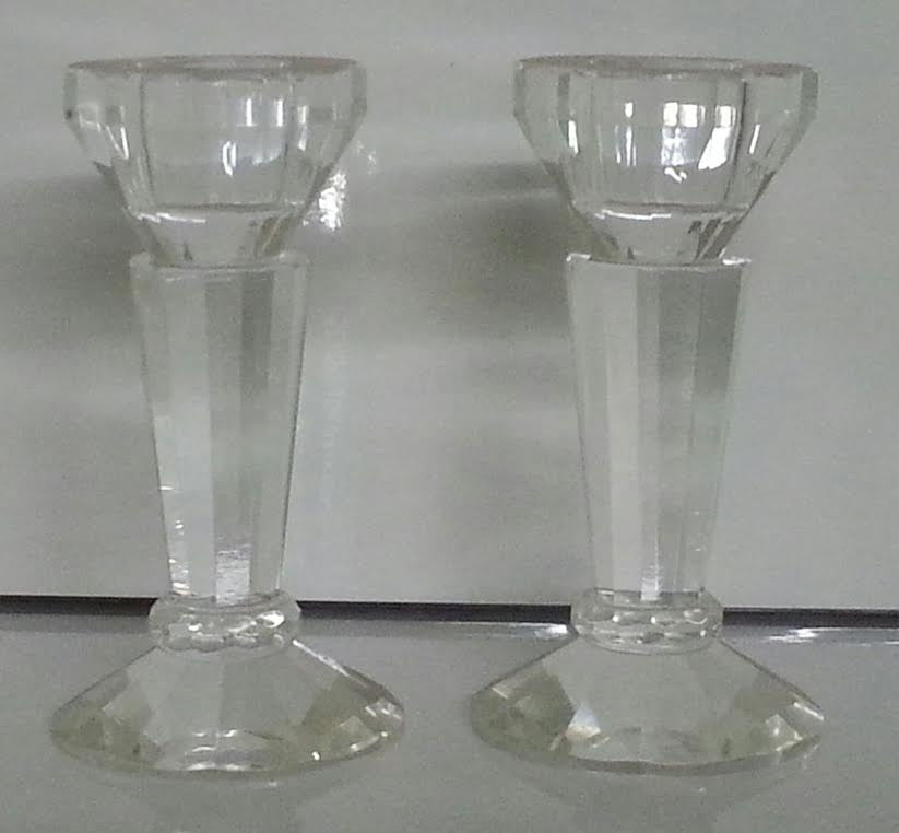 Crystal Candlesticks (CS-4034)