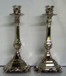 Large Nickel plated candlesticks (CS-701501)