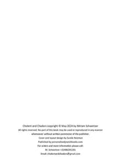 Cholent and Chadors