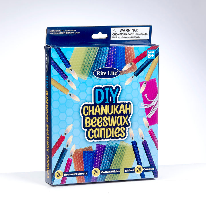 Rite Lite DIY Chanukah Beeswax Candles Kit