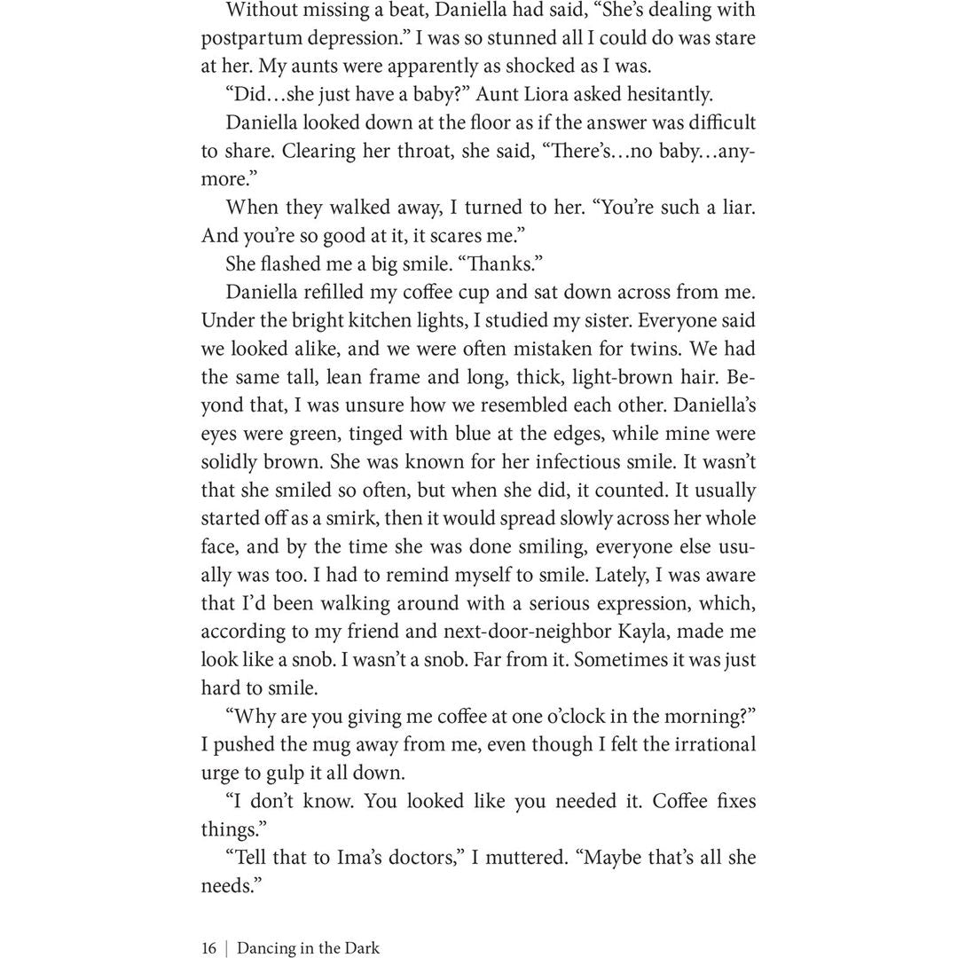 Dancing in the Dark: NOT AVAILABLE — Menucha Publishers | Judaica Square Lakewood