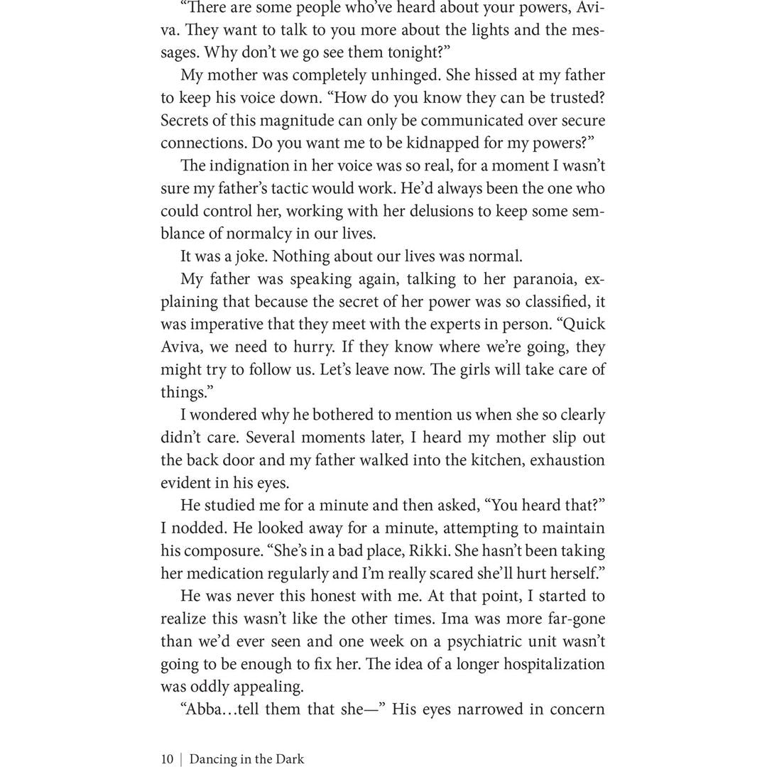 Dancing in the Dark: NOT AVAILABLE — Menucha Publishers | Judaica Square Lakewood