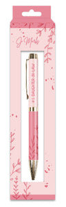 J Marks #1 Daughter In Law Pen — Gift Pen by J Marks | Judaica Square Lakewood
