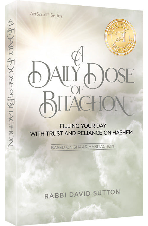 A Daily Dose of Bitachon Paperback — by Rabbi David Sutton | Judaica Square Lakewood