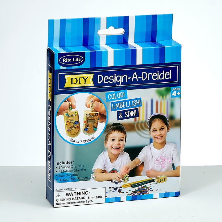 Rite Lite Design-A-Dreidel Kit, Wood