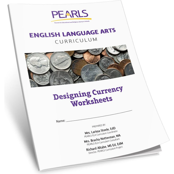 Designing Currency - Pearls English Language Arts Curriculum — school workbook | Judaica Square Lakewood