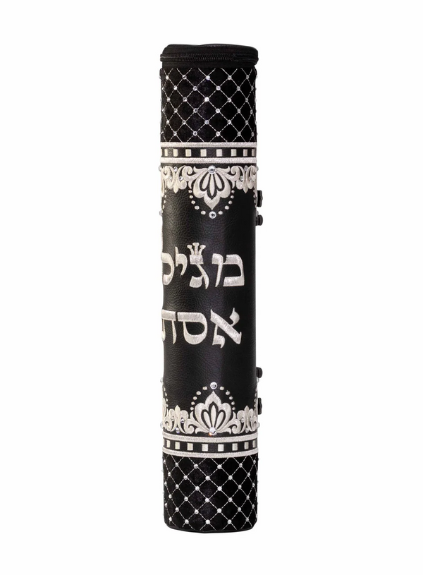 Luxury Scroll Megilah Case Black #1020BB