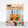 Rite Lite 2 Jerusalem Decorated Wood Dreidels, 3 Inch High