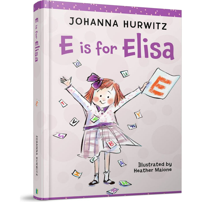 E is for Elisa — Johanna Hurwitz hardcover | Judaica Square Lakewood