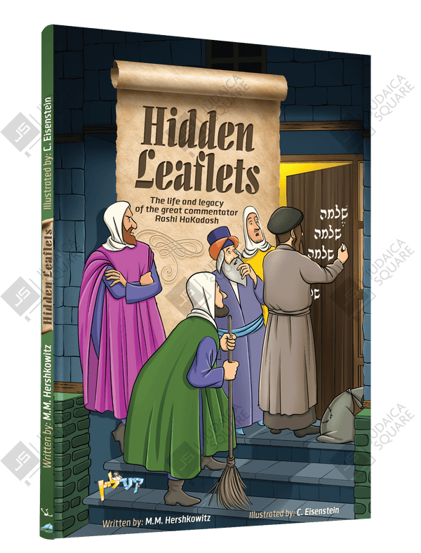 Hidden Leaflets – Jewish comic book cover