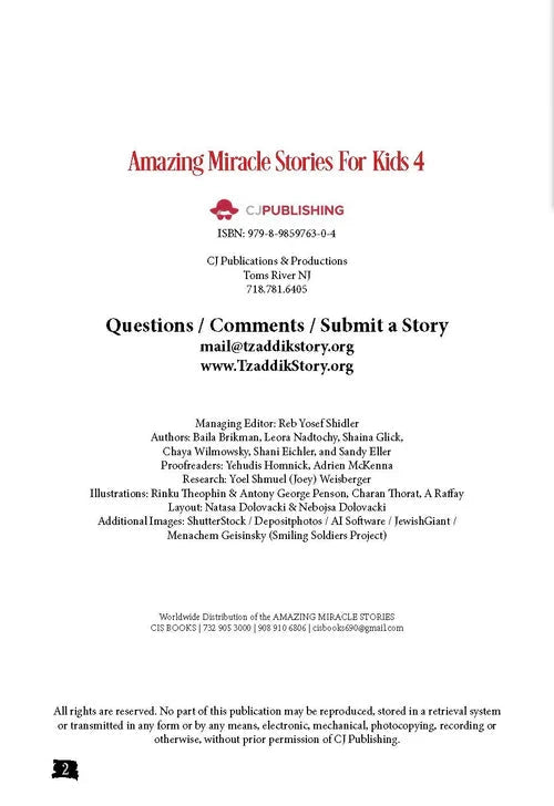 Amazing Miracle Stories For Kids - Volume 4 — Children's Books