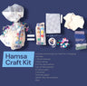Jewish Craft Kit for Kids, Hamsa craft kit contents graphic