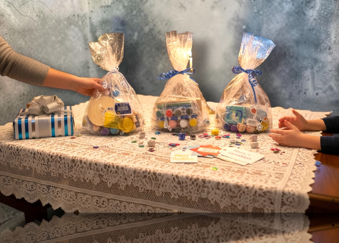 Jewish Craft Kit for Kids, craft kits on a table