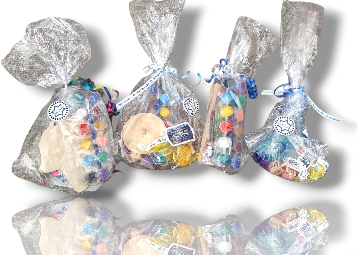 Jewish Craft Kit for Kids, craft kits in clear bags (2)