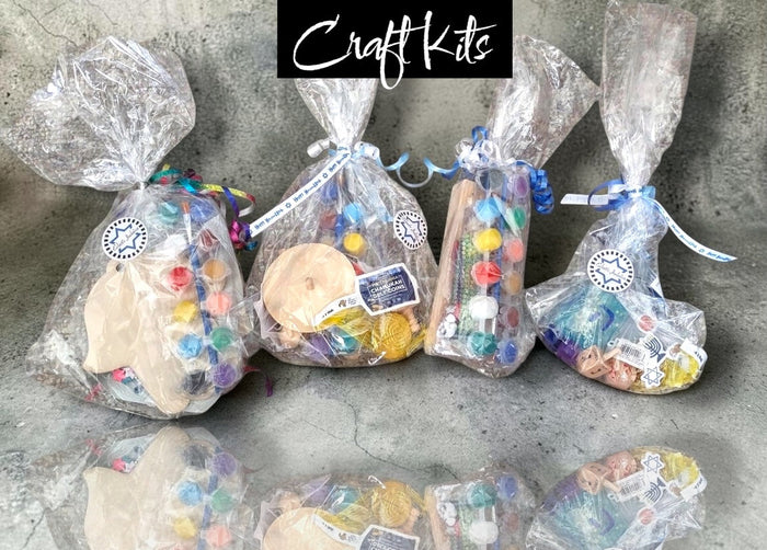 Jewish Craft Kit for Kids, craft kits in clear bags