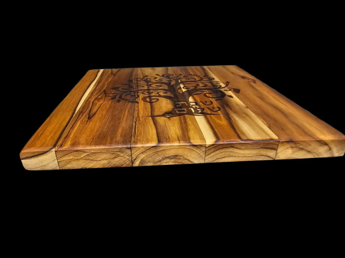 Tree of life board edge view