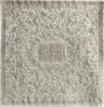 Embroidered Matzah Cover- Oriental Silver (EM-MMC4)