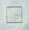 Embroidered Matzah Cover Pomegranates White on White (EM-MMD4)