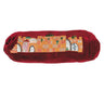 Emanuel Velvet Shofar Bag Jerusalem Maroon (EM-SPV2)