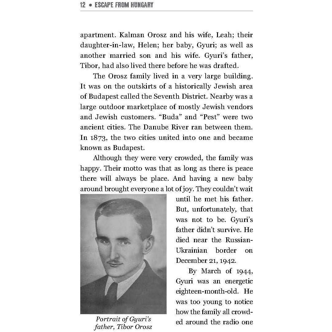 Escape from Hungary: NOT AVAILABLE — Menucha Publishers | Judaica Square Lakewood