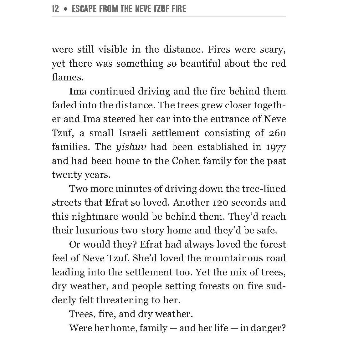 Escape from the Neve Tzuf Fire