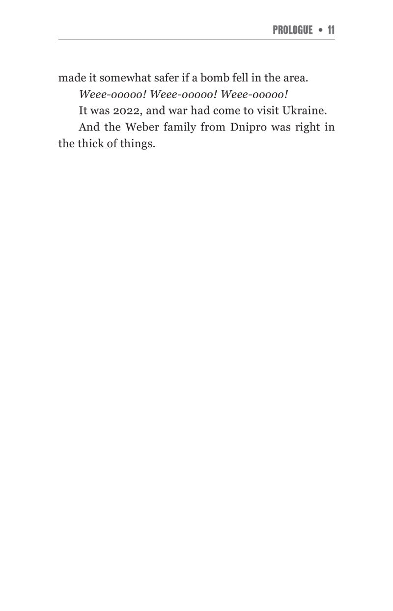 Prologue closing page of Escape from Ukraine by Chaya Sara Ben Shachar