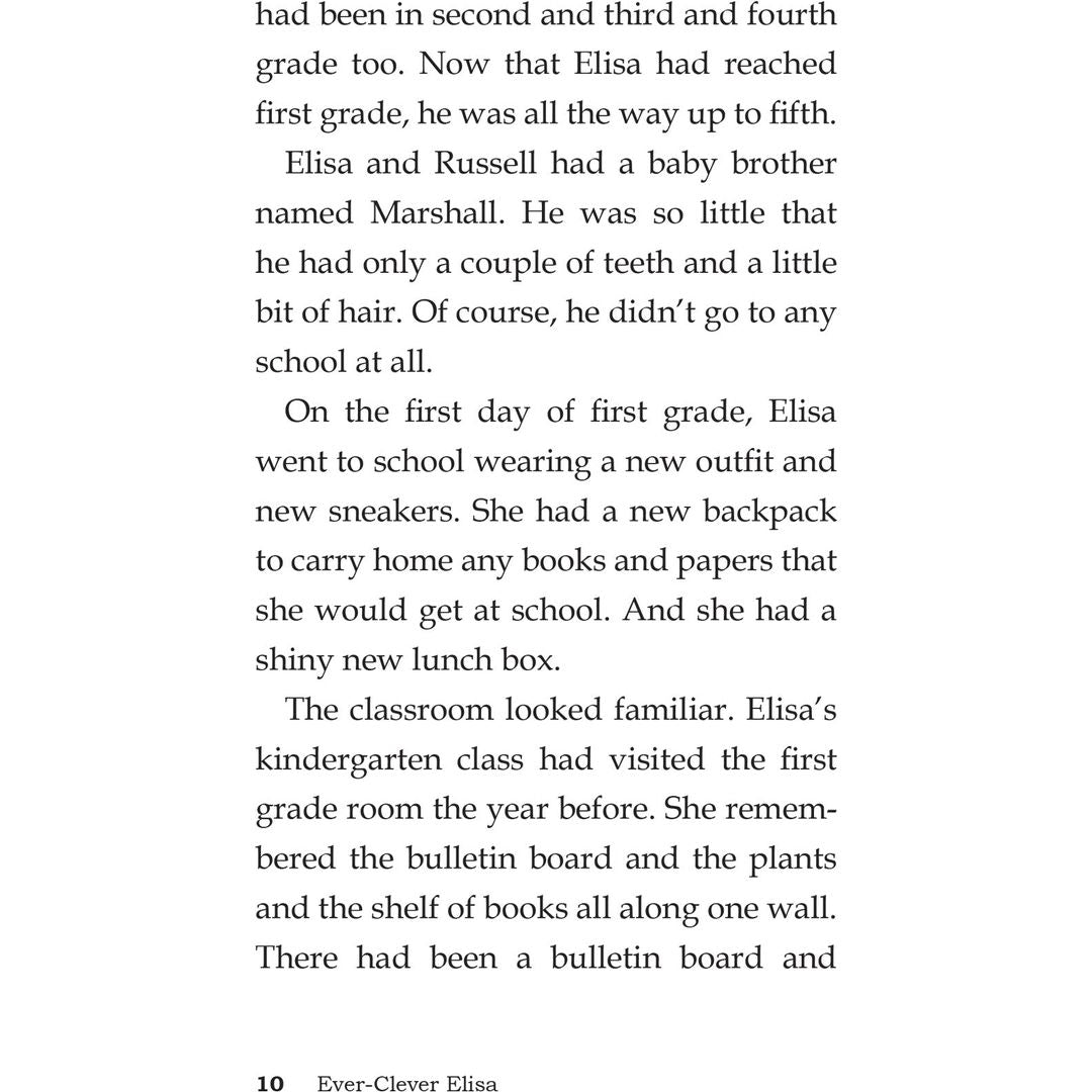 Ever-Clever Elisa: NOT AVAILABLE — Menucha Publishers | Judaica Square Lakewood