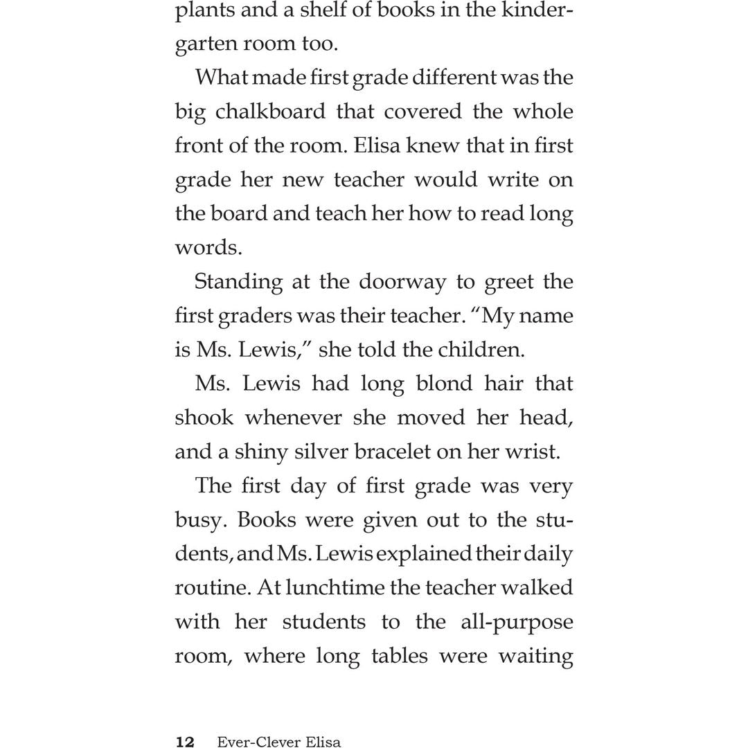 Ever-Clever Elisa: NOT AVAILABLE — Menucha Publishers | Judaica Square Lakewood