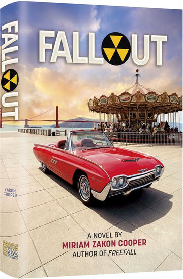 Front cover of Fallout, the 360-page hardcover novel continuing Freefall, by Mrs. Miriam Zakon Cooper