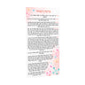 Butterfly Birchas Hashachar card, front side with the heading and morning brachos in Hebrew among pink butterflies
