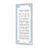 Cyan ArtScroll Interlinear edition, Hebrew with word-by-word English translation