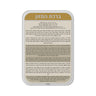 Elegant Bencher card with gold Birchas Hamazon header and full Hebrew bentching text