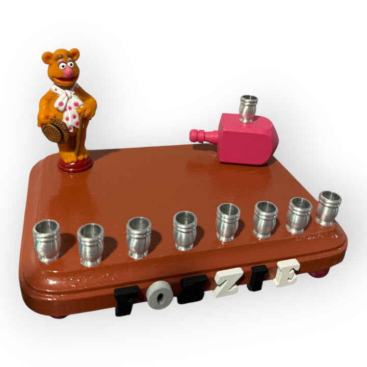 Fozzie Bear Muppets menorah