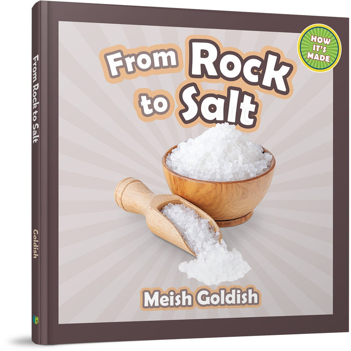 From Rock to Salt — Meish Goldish hardcover | Judaica Square Lakewood
