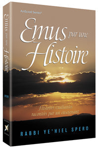 Touched by a Story in French, nearly 100 short true stories by Rabbi Yechiel Spero, 317 pages
