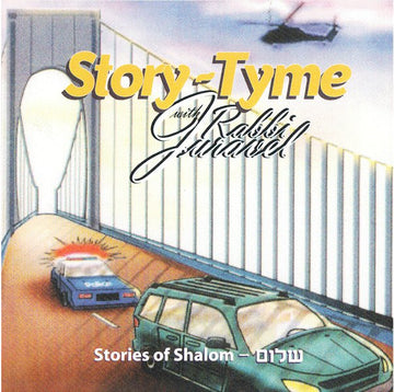 Audio CD cover art for Story Tyme with Rabbi Juravel - Stories of Shalom by Rabbi Juravel
