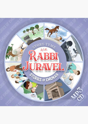 Audio CD cover art for Story Tyme with Rabbi Juravel - Stories of Emunah - CD by Rabbi Juravel