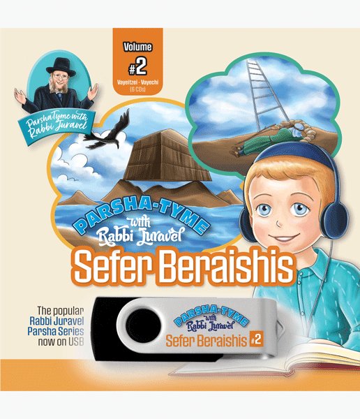 USB Audio cover art for Parsha Tyme with Rabbi Juravel - Sefer Bereishis Vol. 2 - Vayeitzei-Vayechi by Rabbi Juravel