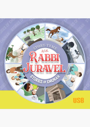 USB Audio cover art for Story Tyme with Rabbi Juravel USB - Stories of Emunah by Rabbi Juravel