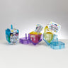 Rite Lite Plastic Dreidel Filled with Chanukah Gelt, 3.5 Inch High