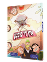 Geratevet In Di Liftn Yiddish comic book, front cover
