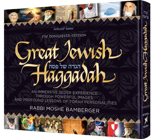 Great Jewish Haggadah — Haggadah hardcover | Judaica Square Lakewood