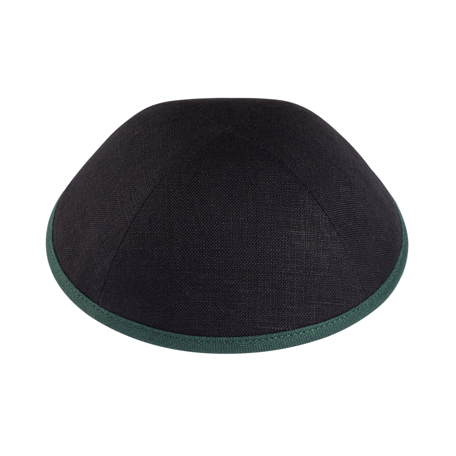 Black Linen Kippah by iKippah - additional view 5