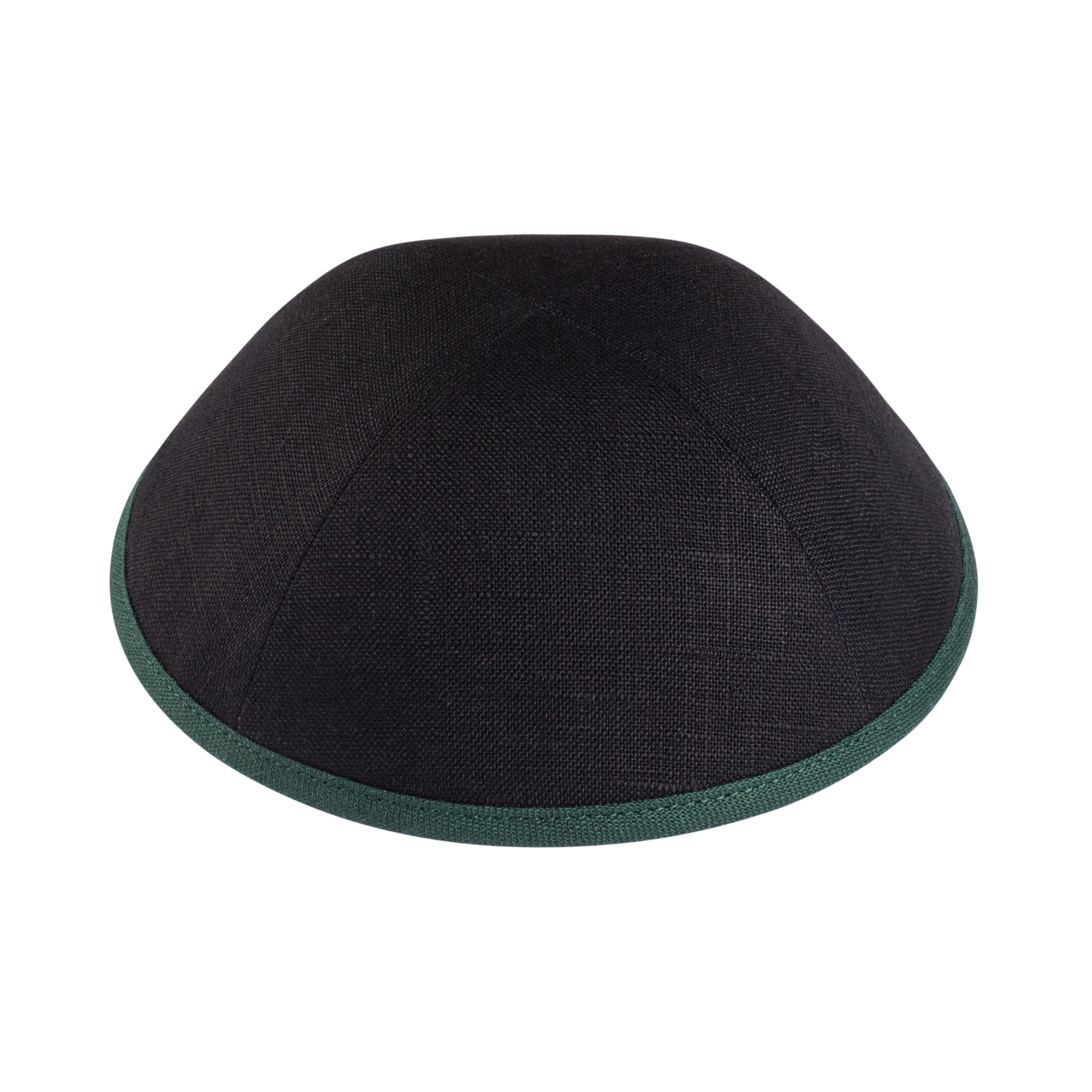 Black Linen Kippah by iKippah - additional view 5