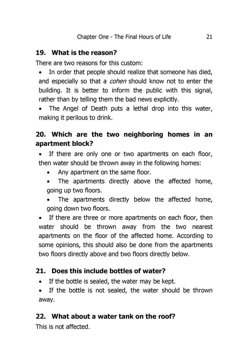 Guidelines Laws of Mourning