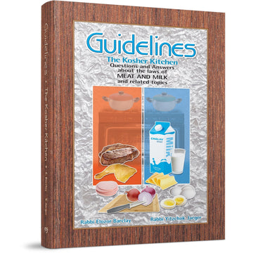Guidelines The Kosher Kitchen front cover — Rabbi Elozor Barclay, hardcover, published by Menucha Publishers