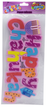 Happy Chanukah foam letter decoration