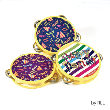 Rite Lite Happy Purim Tambourine Noisemaker