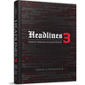 Headlines 3 front cover — Dovid Lichtenstein, hardcover, published by Menucha Publishers